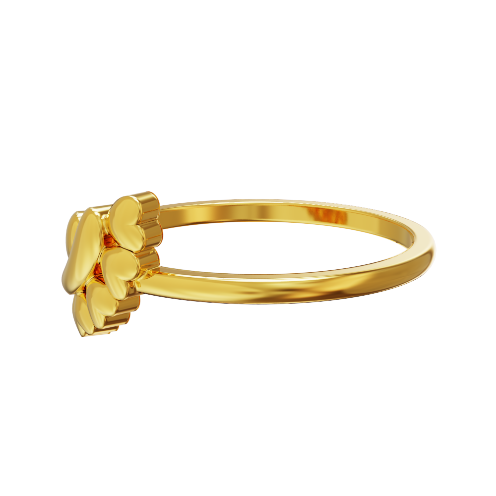 SPE Gold -Rectangle design Gents Gold Ring - Poonamallee