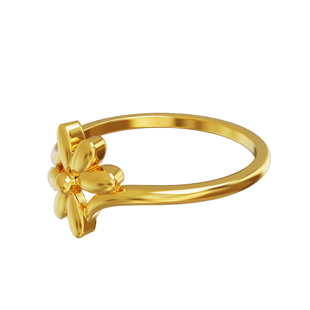 Buy quality 916 gold fancy ladies ring in Ahmedabad
