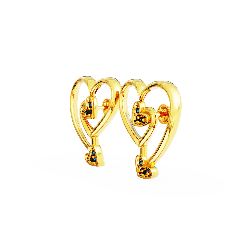 Gold-Earrings-Best-Valentine-day-gift-2023