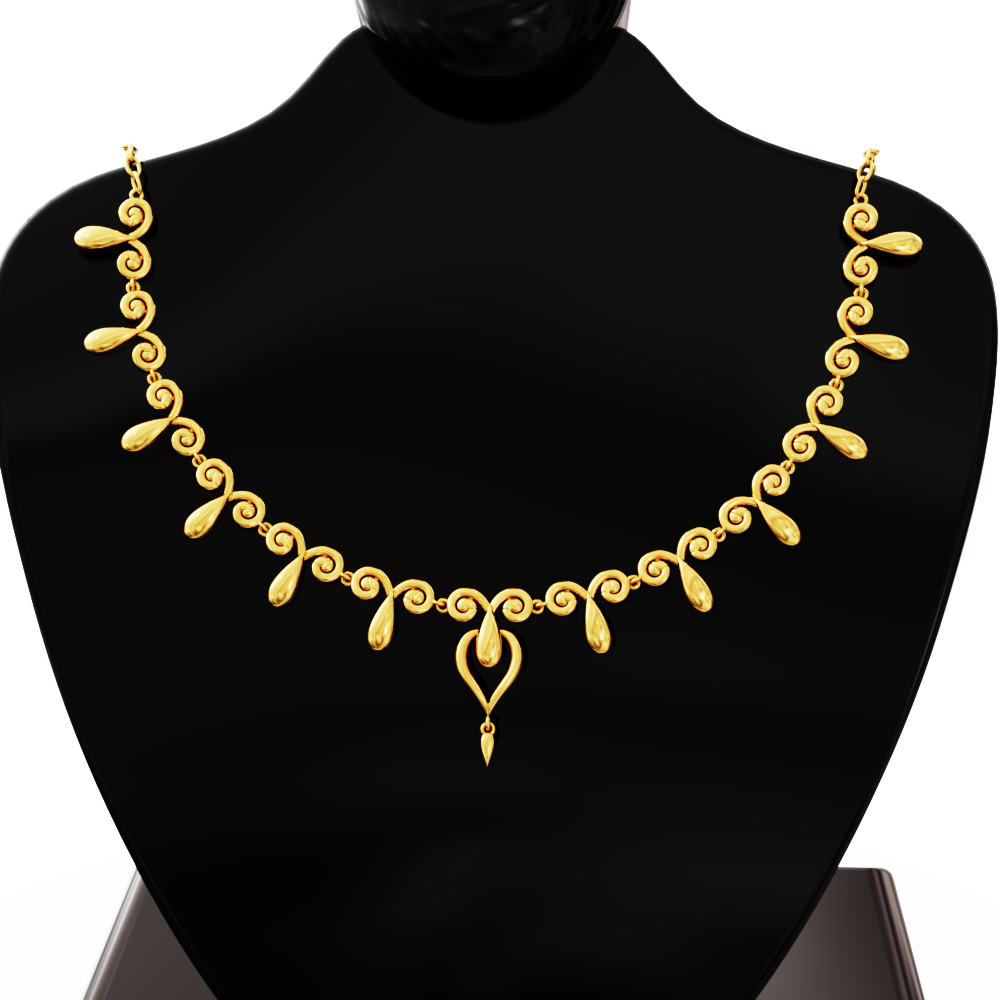 SPE Gold Gold Necklace Set Designs for Women