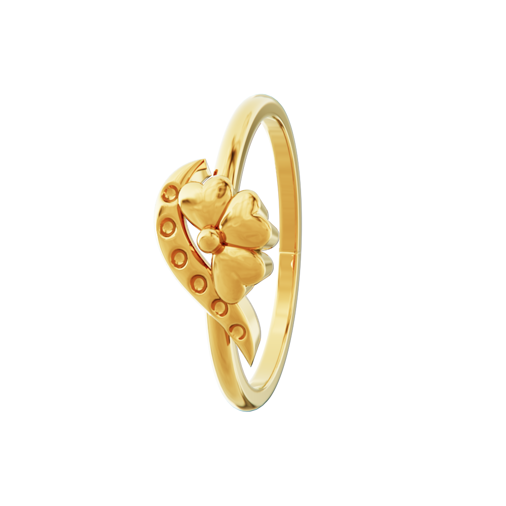 rings gold ring 3D model 3D printable | CGTrader