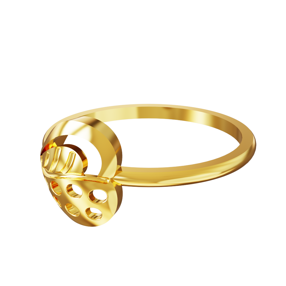 Showroom of Latest design gold ring for ladies | Jewelxy - 224558