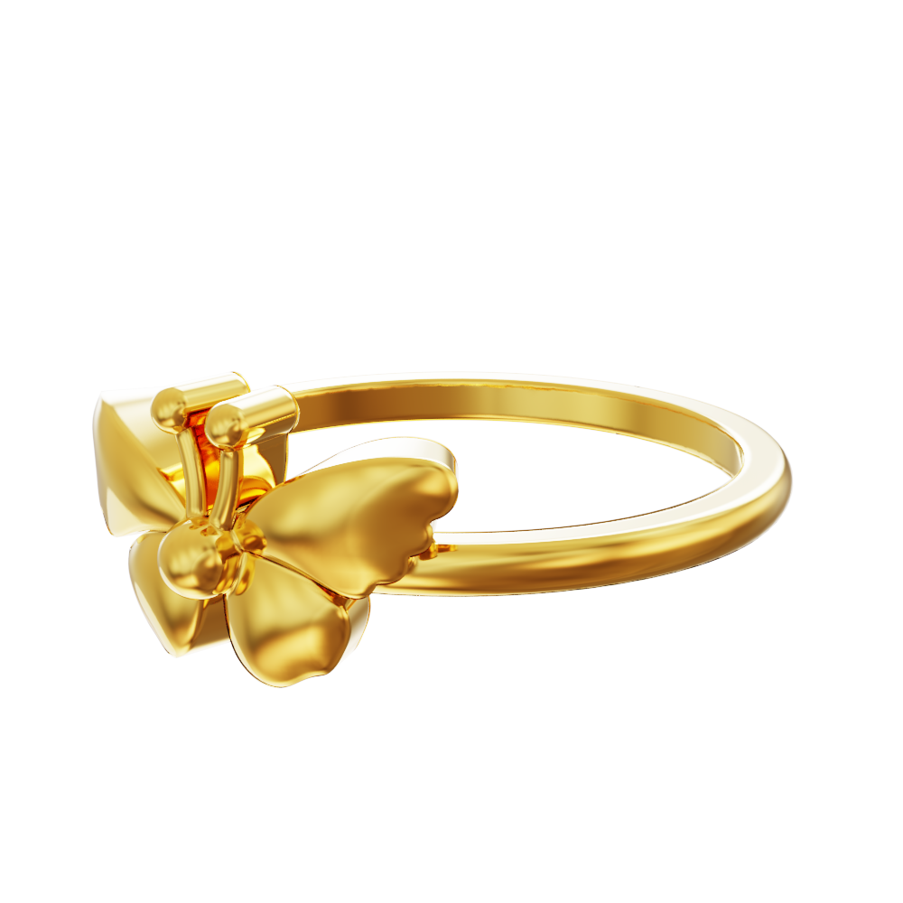 Latest Gold ring design for girls 2023 - YouTube