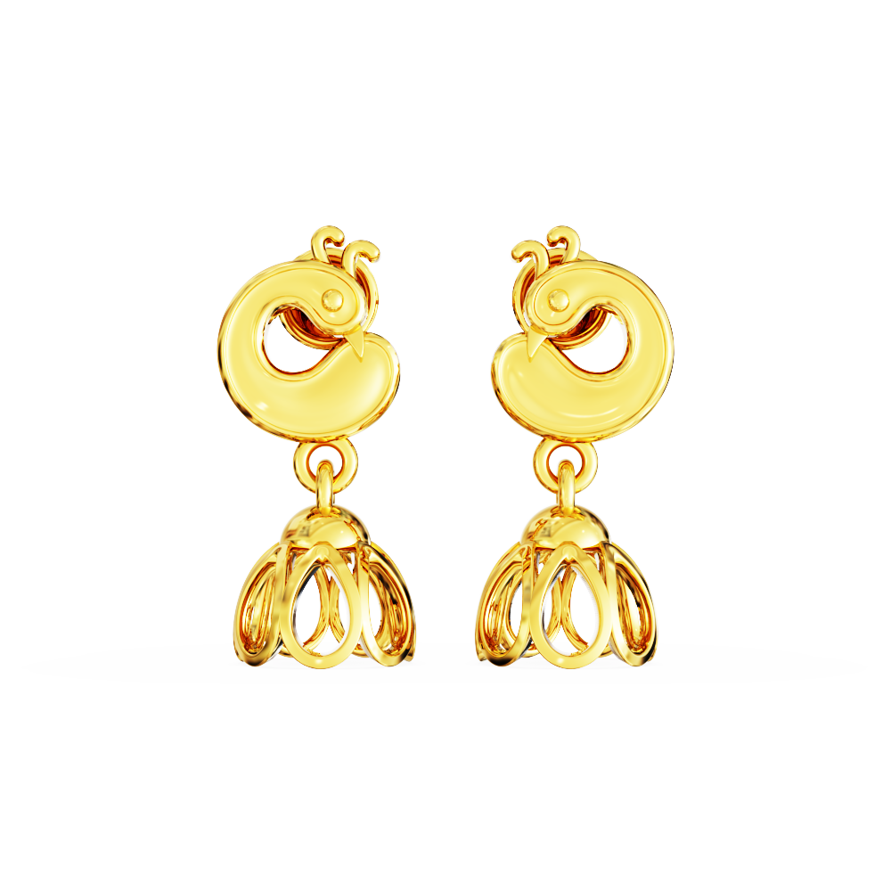 Top 79+ gold earrings design 2023 super hot - 3tdesign.edu.vn