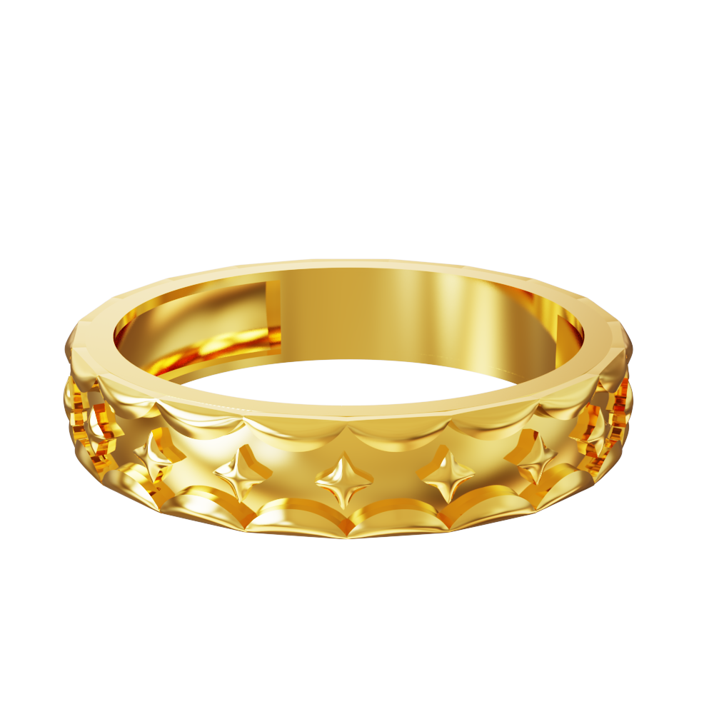 Buy Men's Womens Designer Gold Round Band Ring, 14k Gold 5X Layered  Stainless Steel, Ring, Unisex Ring, Gift for Him, Gift for Her, Size 6 to  12 Online in India - Etsy