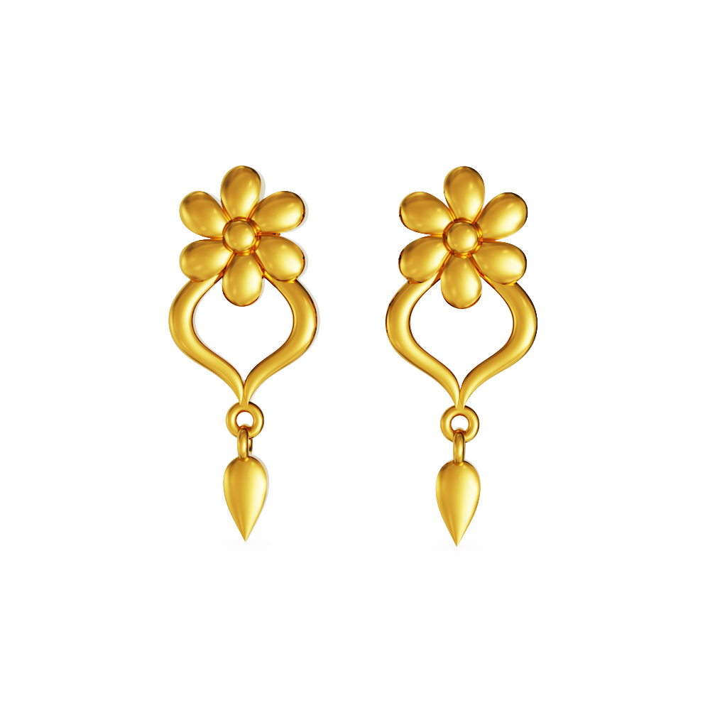Floral-Gold-Earring-Collections-2023