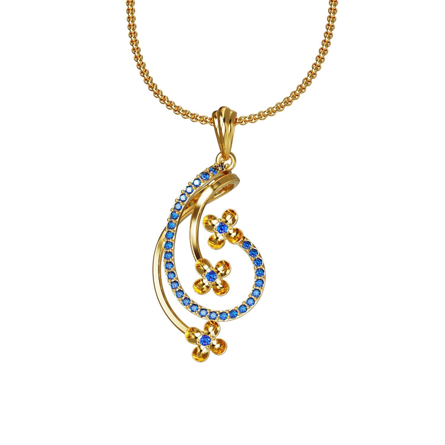 Ram Parivar Necklace | Urvaa | One Gram Gold Ram Parivar Necklace Jewellery
