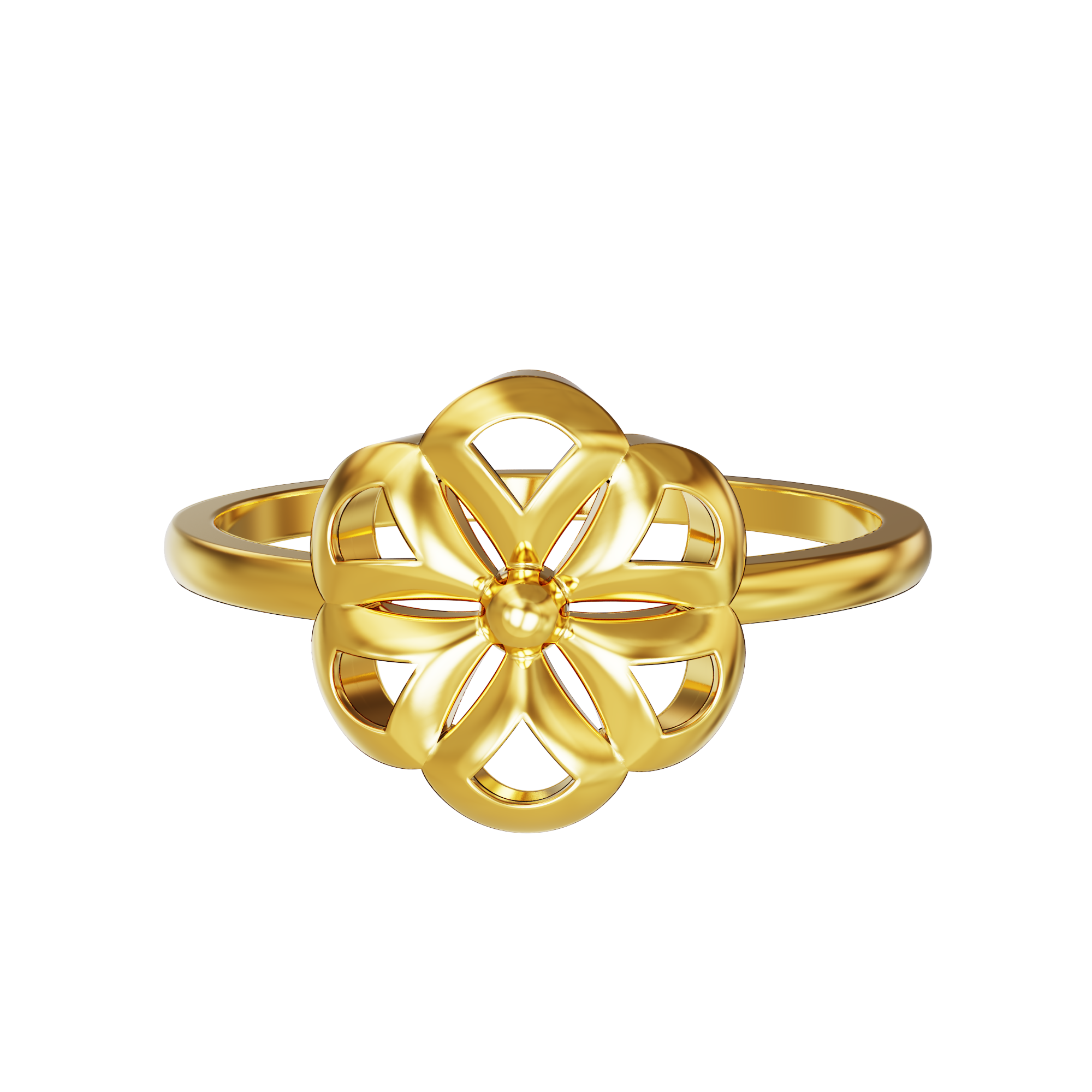 Buy quality Latest Design Ladies Gold Ring in Ahmedabad