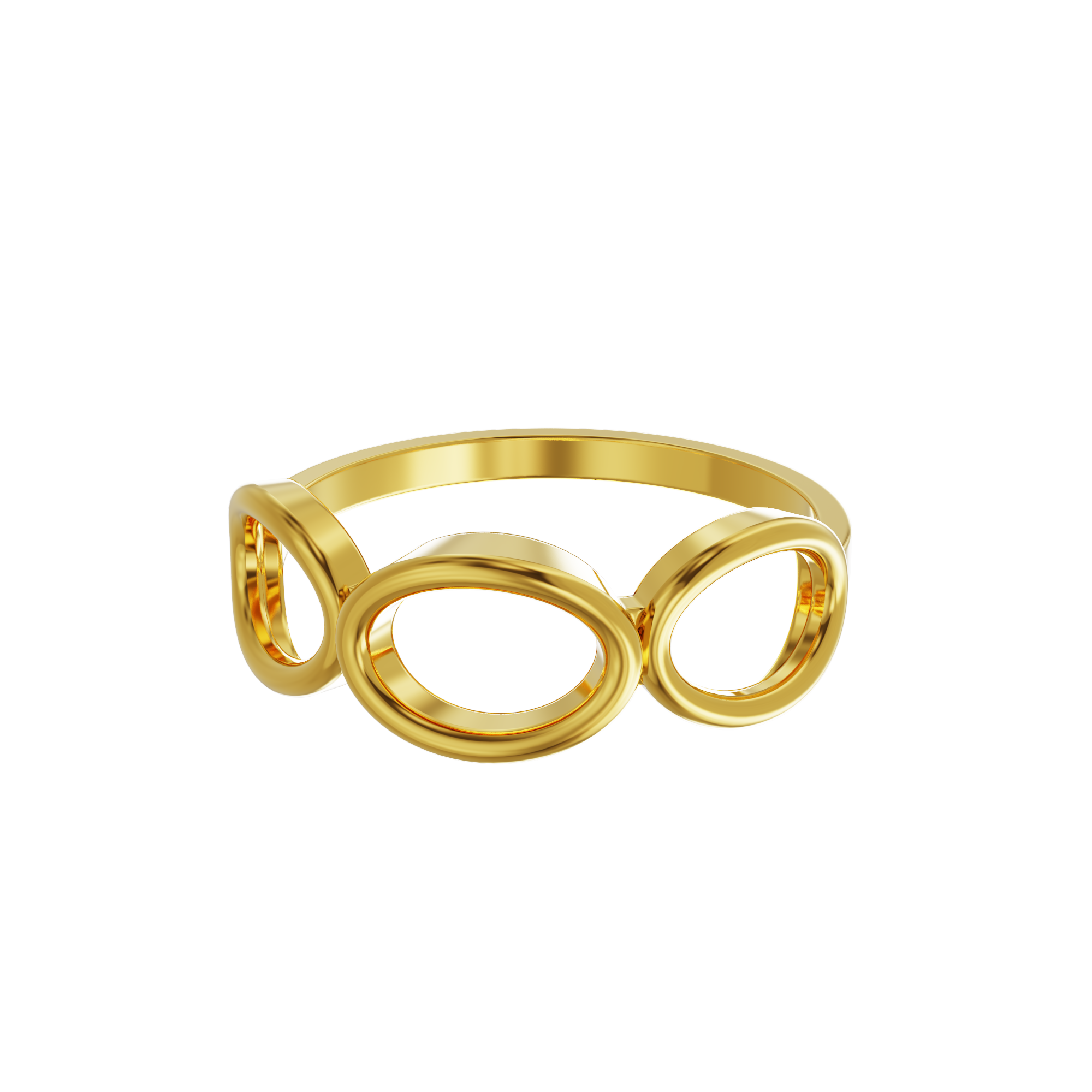 Amy | Organic Oval Diamond Engagement Ring Sculptural Split Band 14k Gold |  MTD