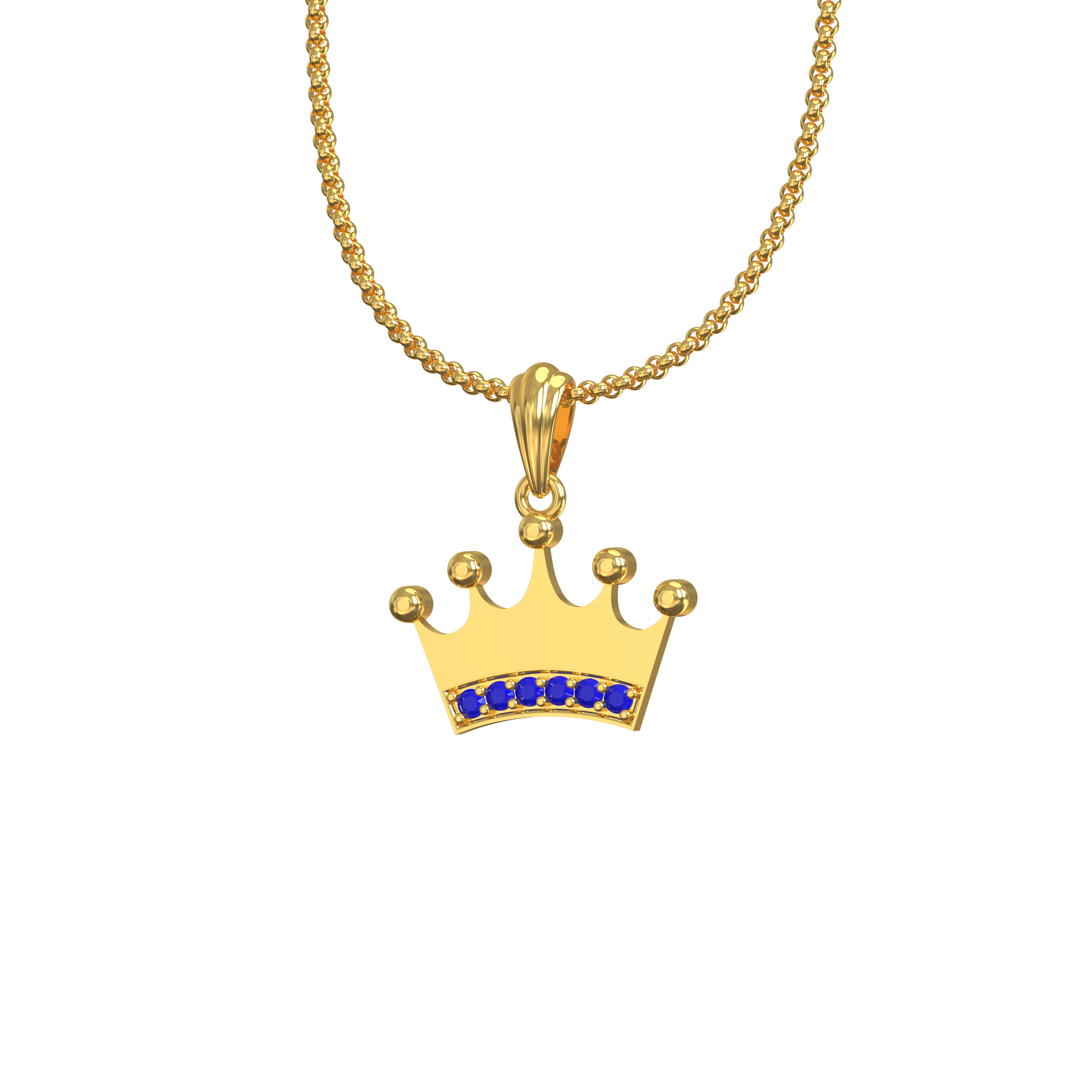 Crown-gold- pendant-Collections