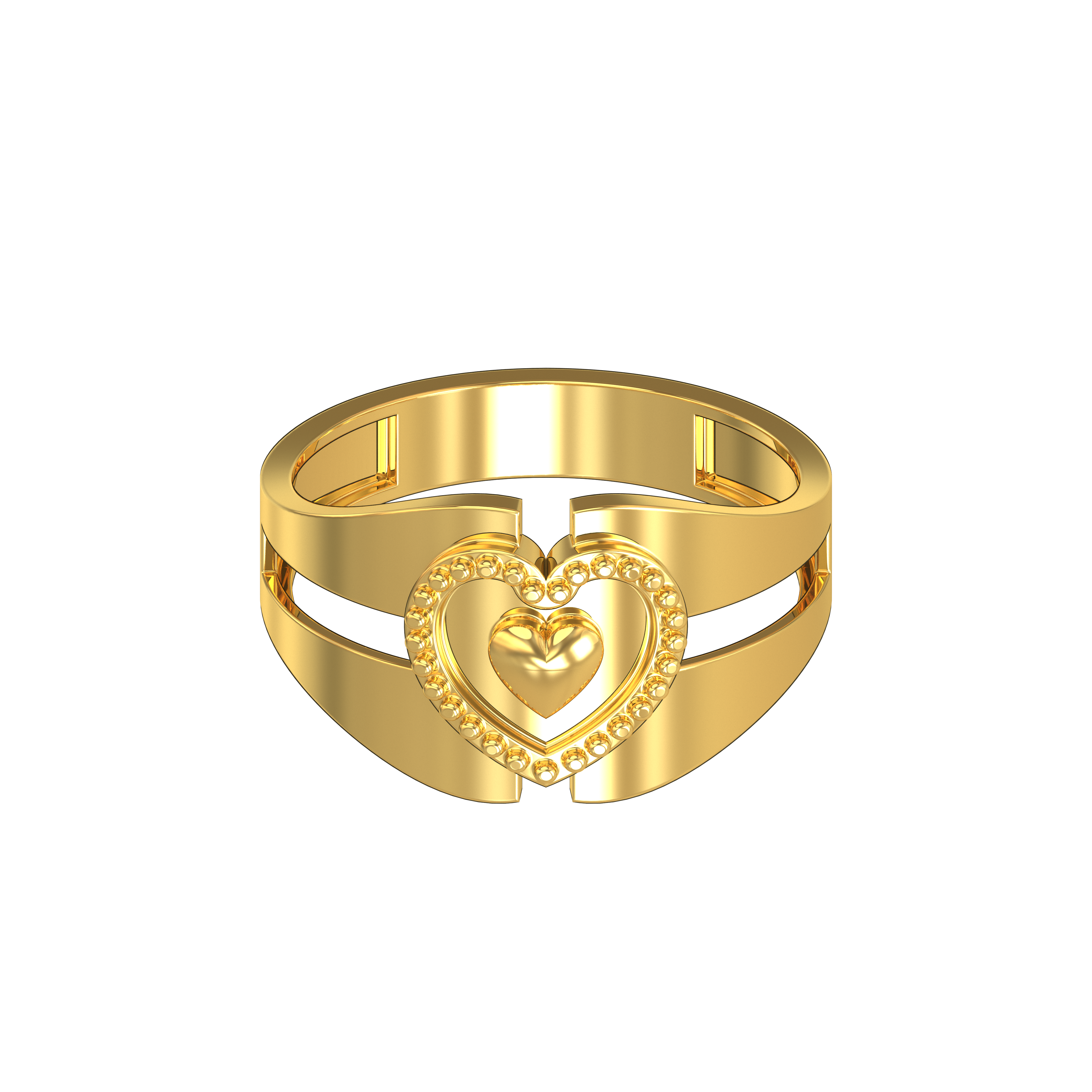 CANDERE - A KALYAN JEWELLERS COMPANY Men's Lightweight 18kt Band Ring  (Yellow, Gold) : Amazon.in: Jewellery