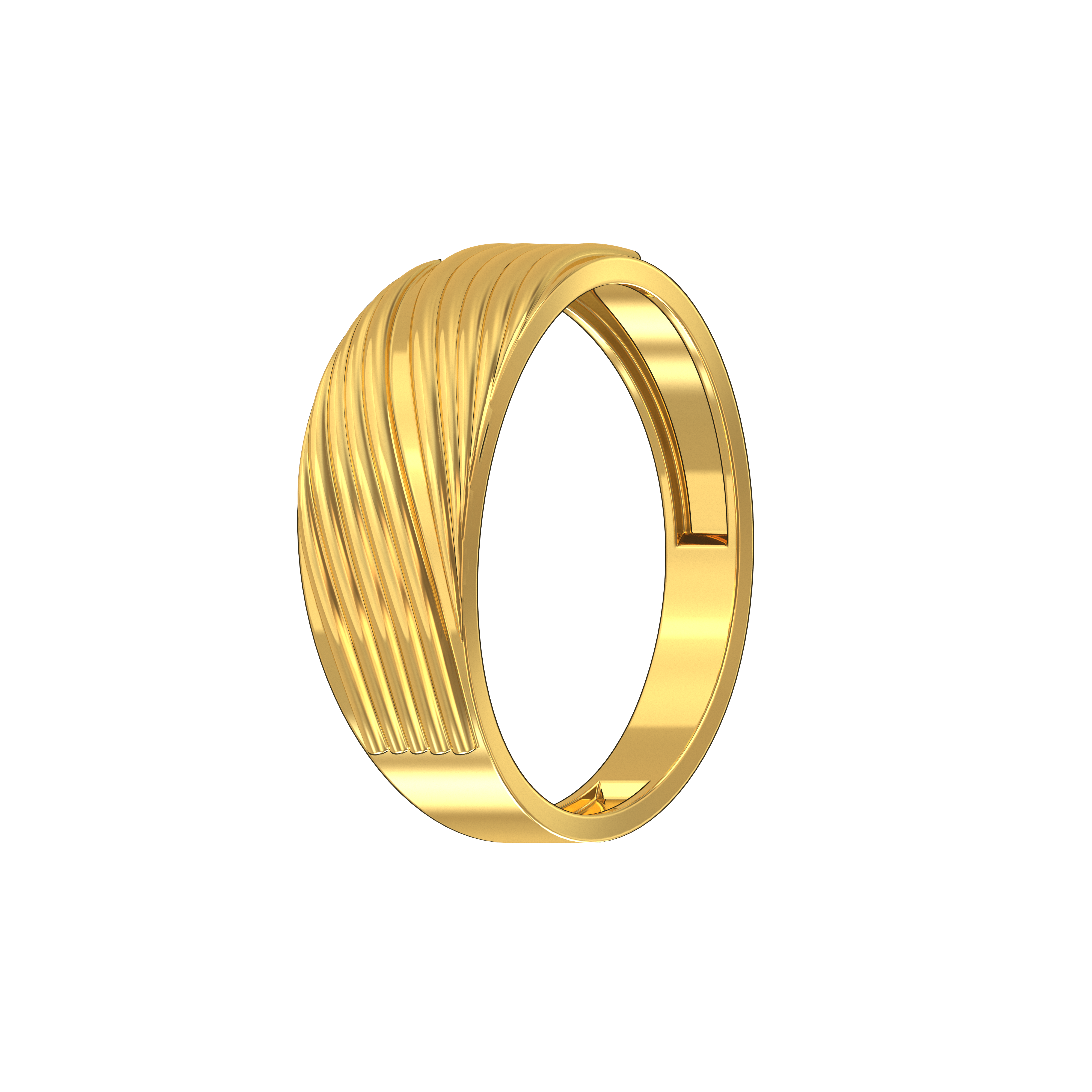 Stone Square Design Male Gold Ring 05-10 - SPE Gold