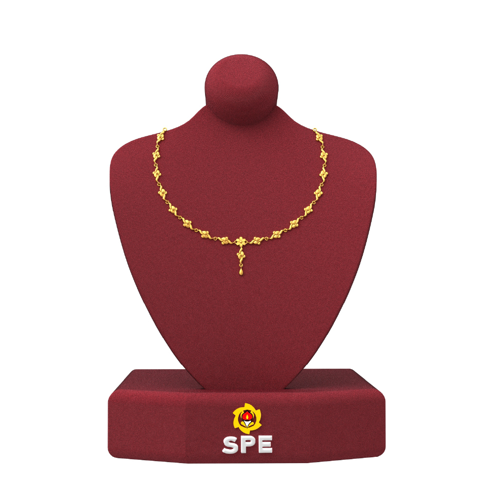 SPE Gold - Precious Gold Necklace Design for Women's