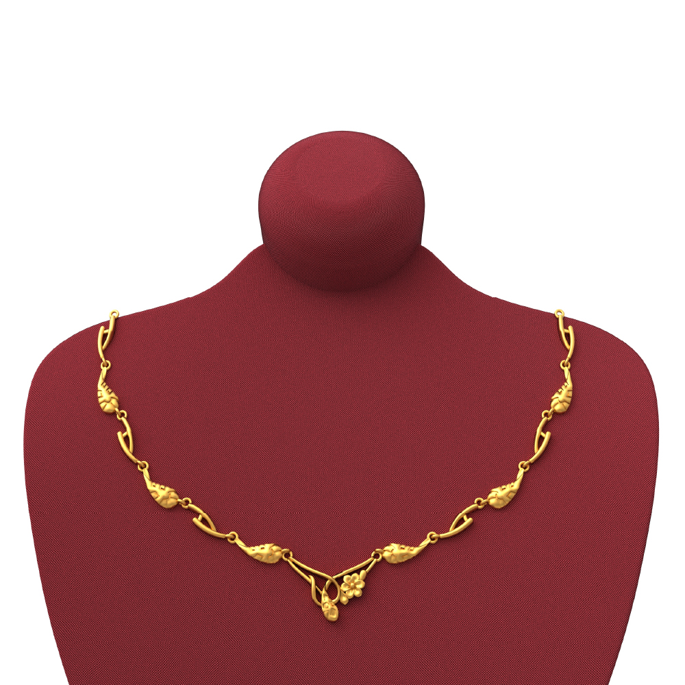 SPE Gold - Latest Light Weight Gold Necklace Designs