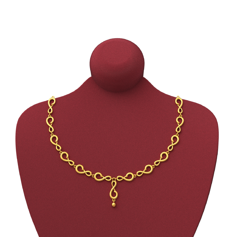 gold necklace earrings set design