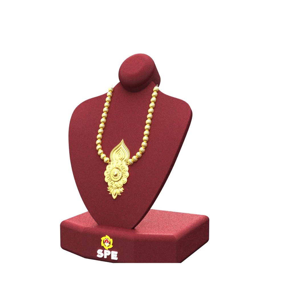 SPE Gold - Light Weight Gold Necklace Design