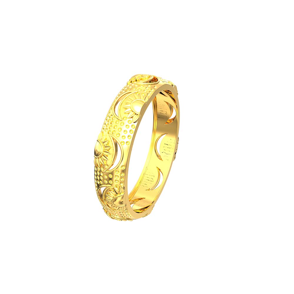 SPE Gold -Nature Design Gold Bangles - Poonamallee