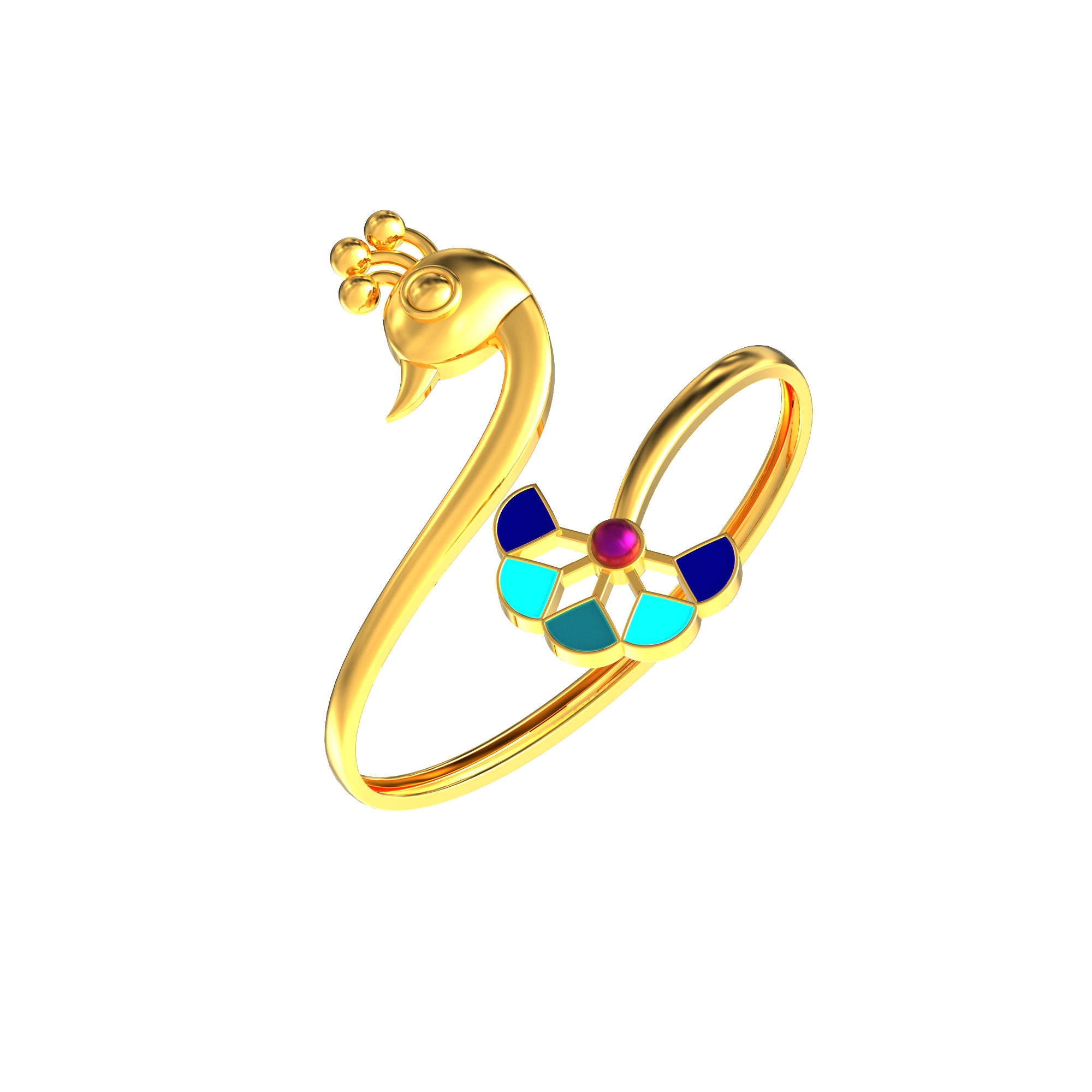 Peacock Bracelet - Shri Krishna Pearls