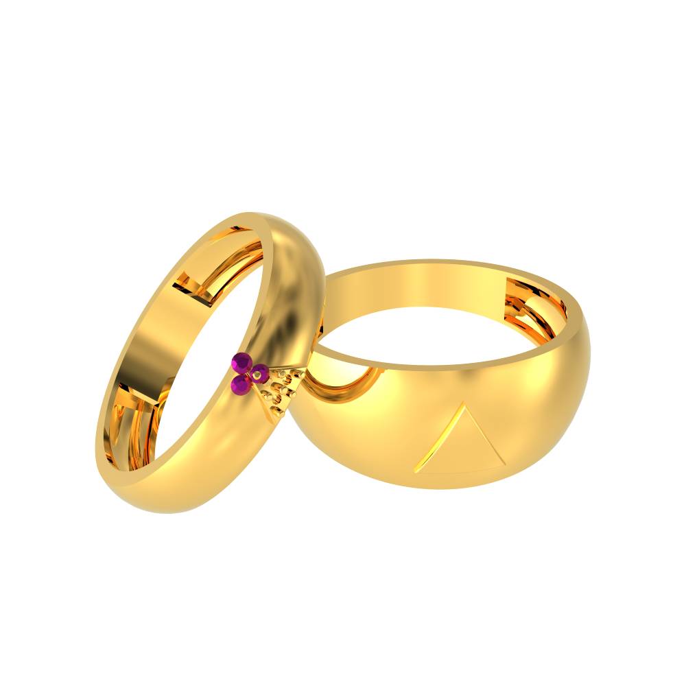 Free STL file Classic couple ring 🧑‍🤝‍🧑・3D printable object to  download・Cults