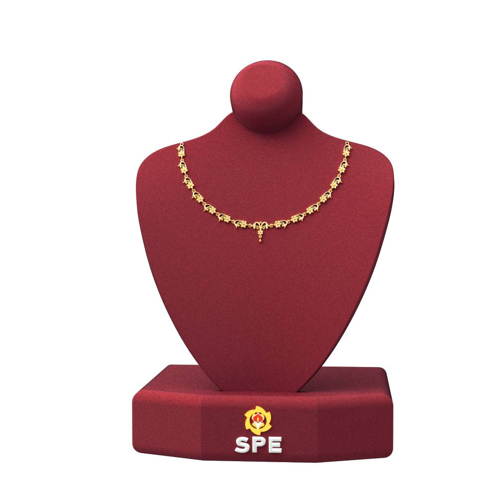 Real Gold Necklace For Girls