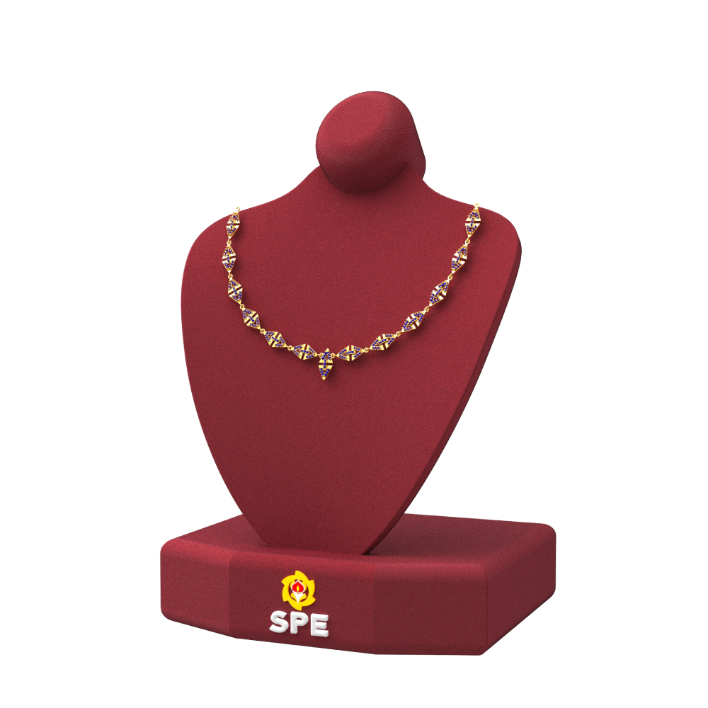 Buy ToniQ Fusionwear Gold-Plated Geometric Pendant Charm Necklace Online At  Best Price @ Tata CLiQ