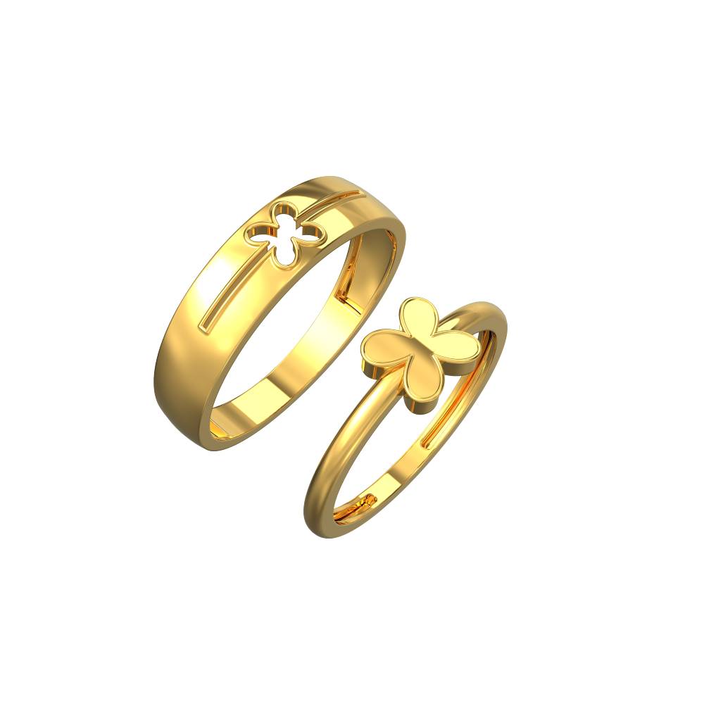 Couples wedding rings set - AI1019 – JEWELLERY GRAPHICS