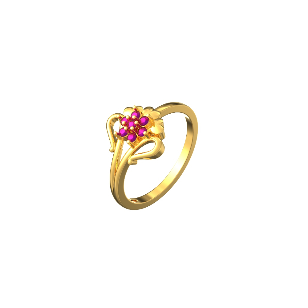 22k Attractive Stone Female Ring