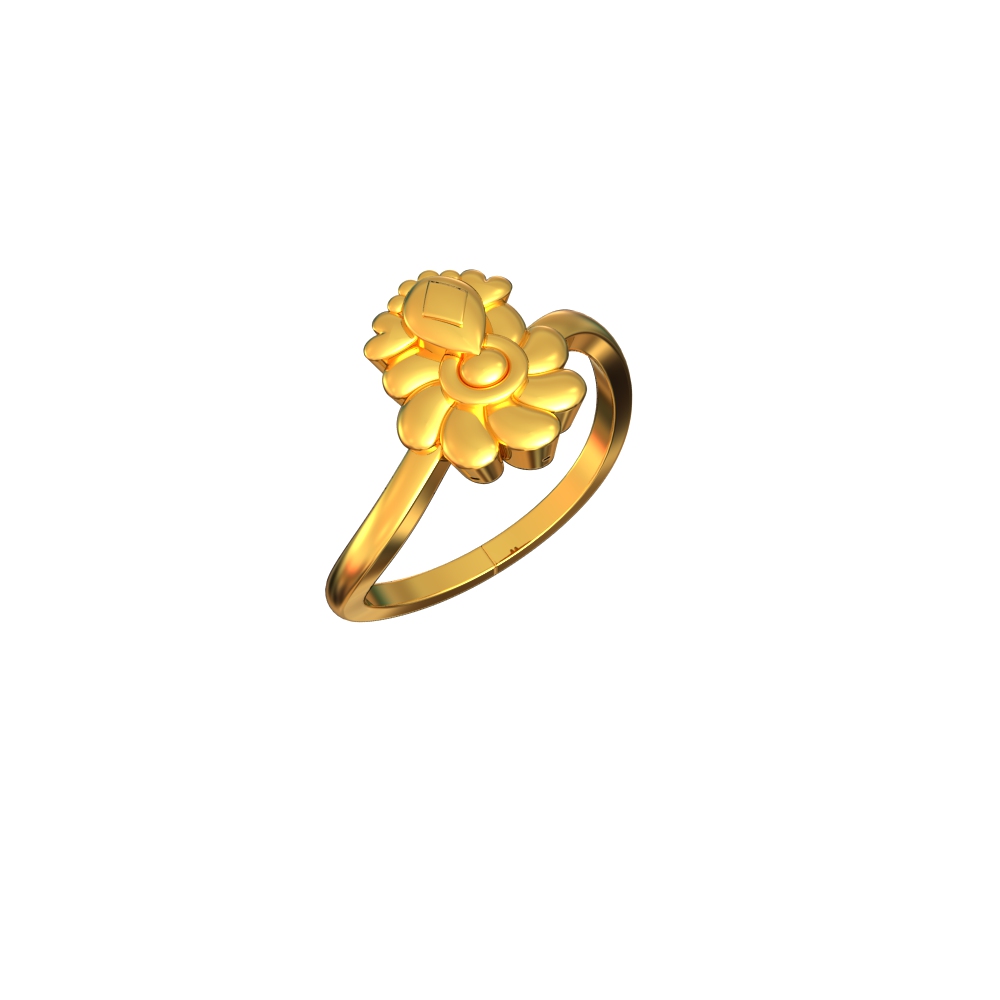 Elevated Traditional 22k Gold Ring – Andaaz Jewelers