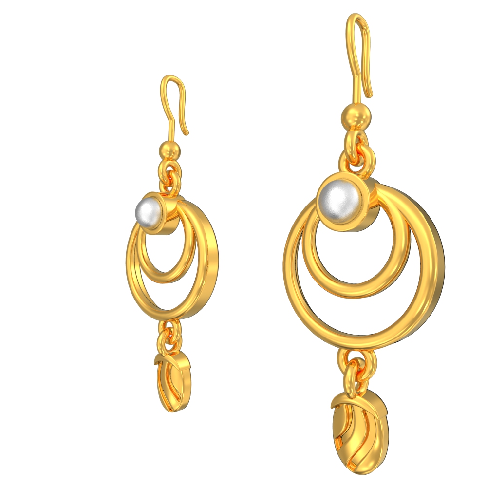 2023 Fashion Hoop Earrings 18k Gold Plated Earrings for Women Copper Circle  Earrings Jewelry Accessory Daily Wear - AliExpress