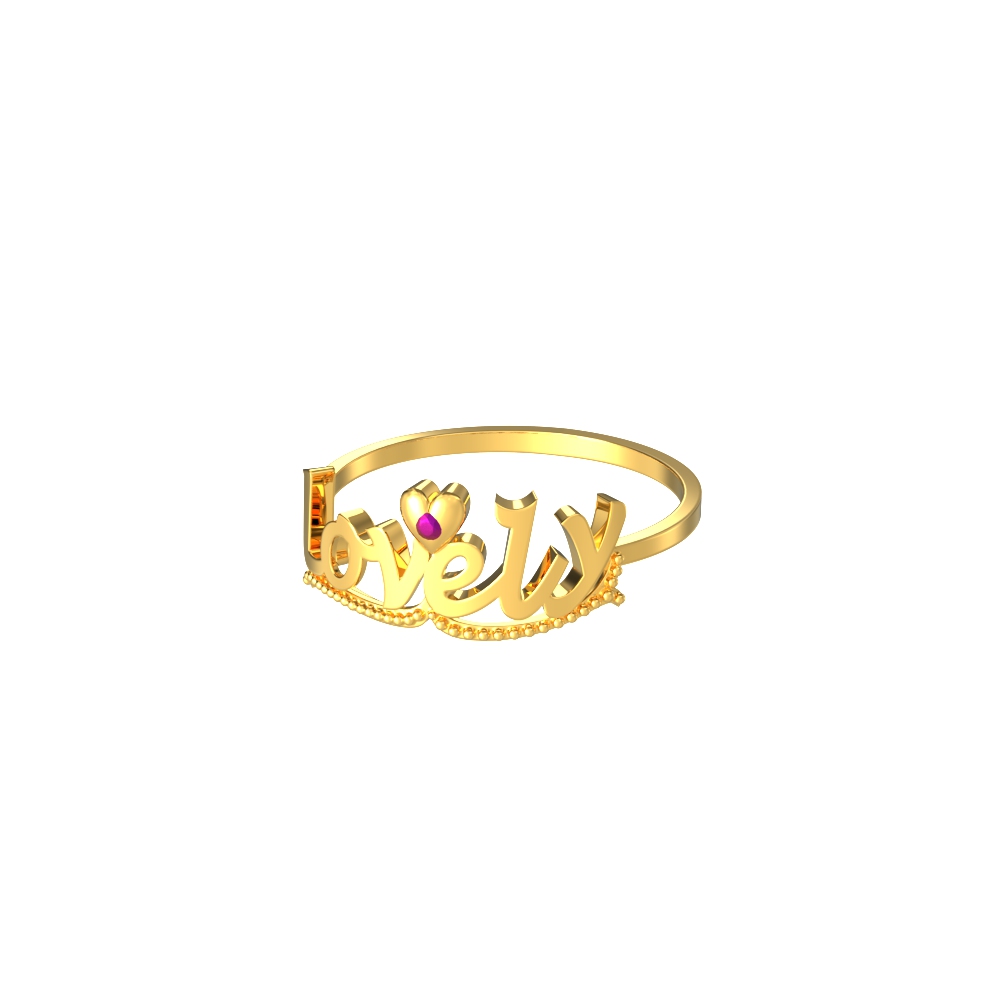 Midas 14K Yellow Gold Cursive Love Ring 001-410-00236 14KY | Koerbers Fine  Jewelry Inc | New Albany, IN
