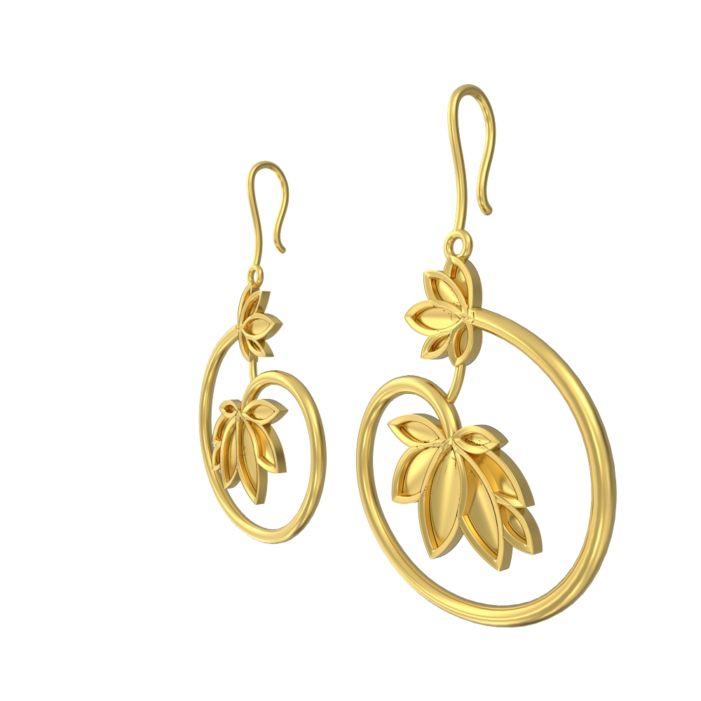 Elegant Gold Earring