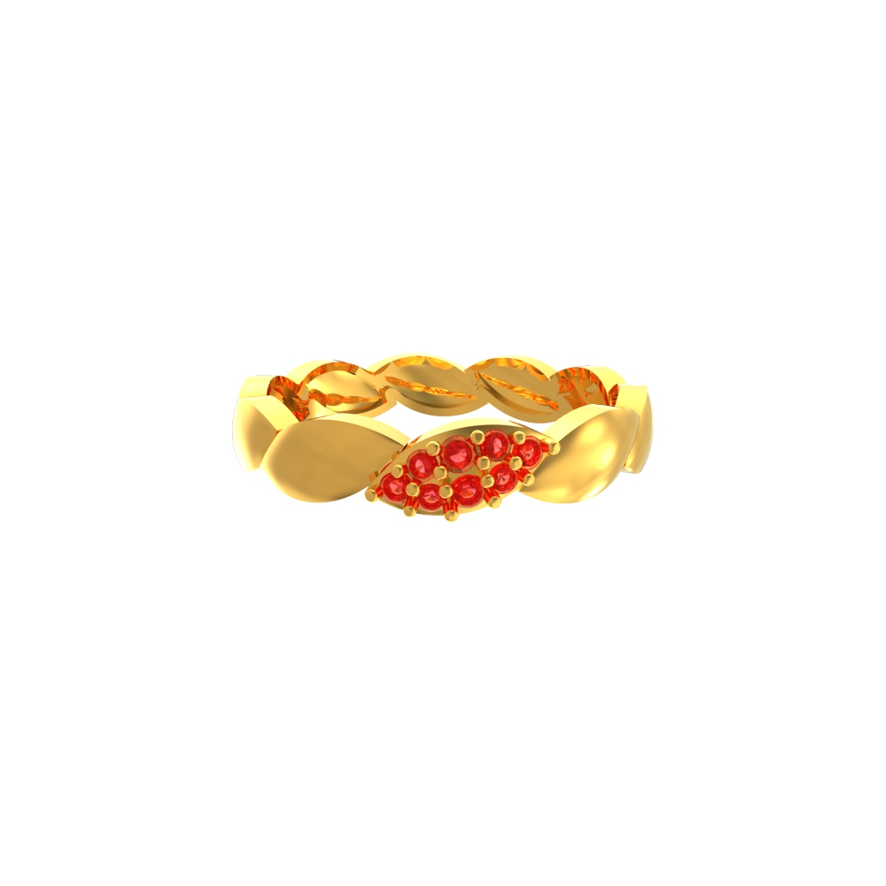 Estele Gold Flower Ring