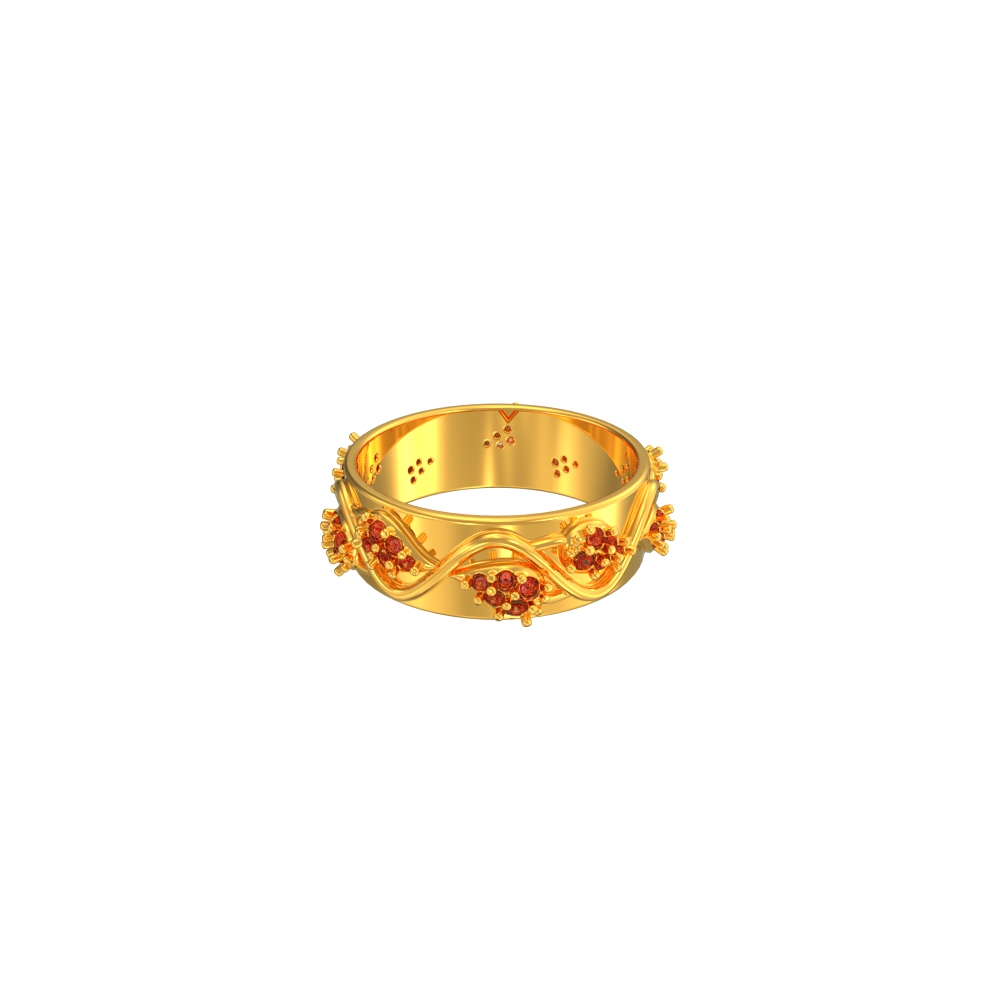 Fascinating Flower Gold Ring