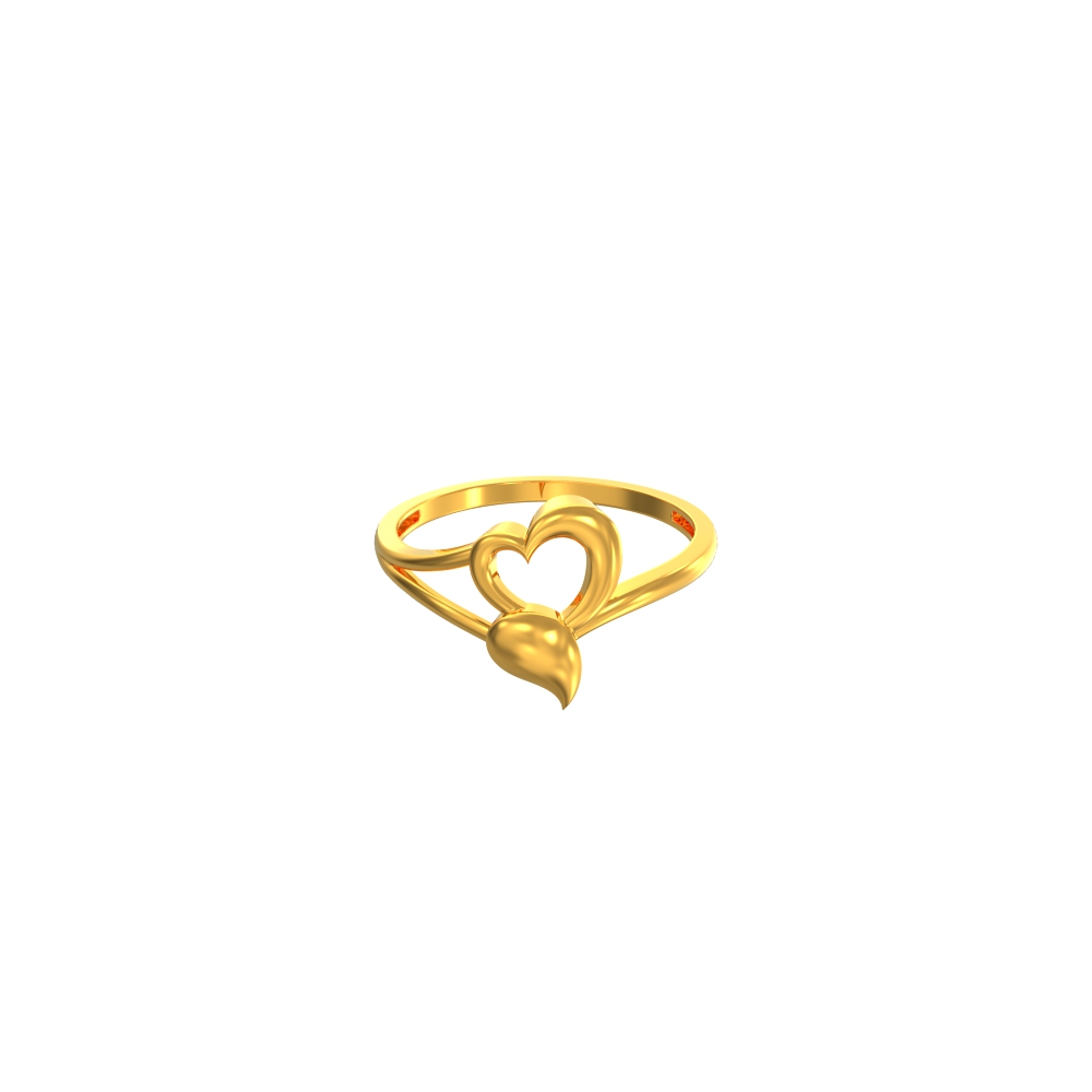 Gorgeous Gold Casting Female Ring