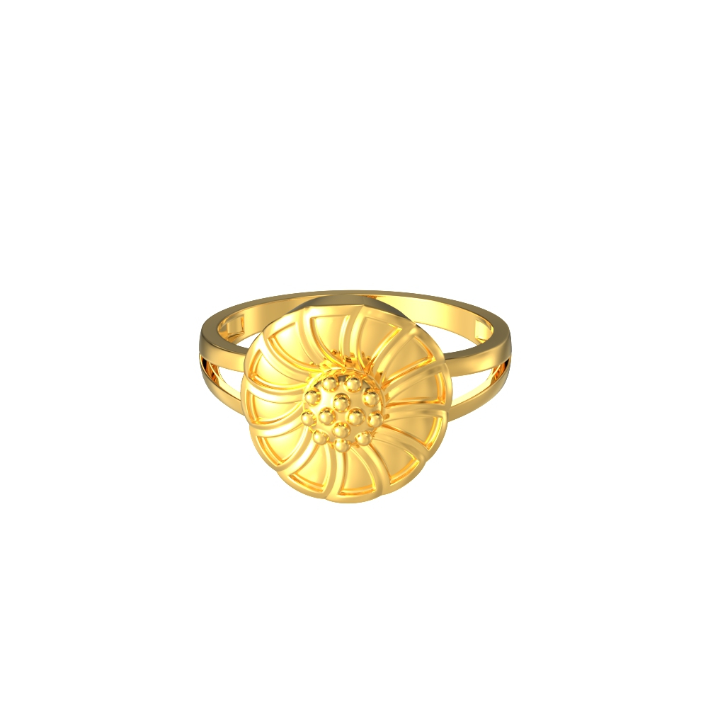 Gorgeous Nature Female Gold Ring