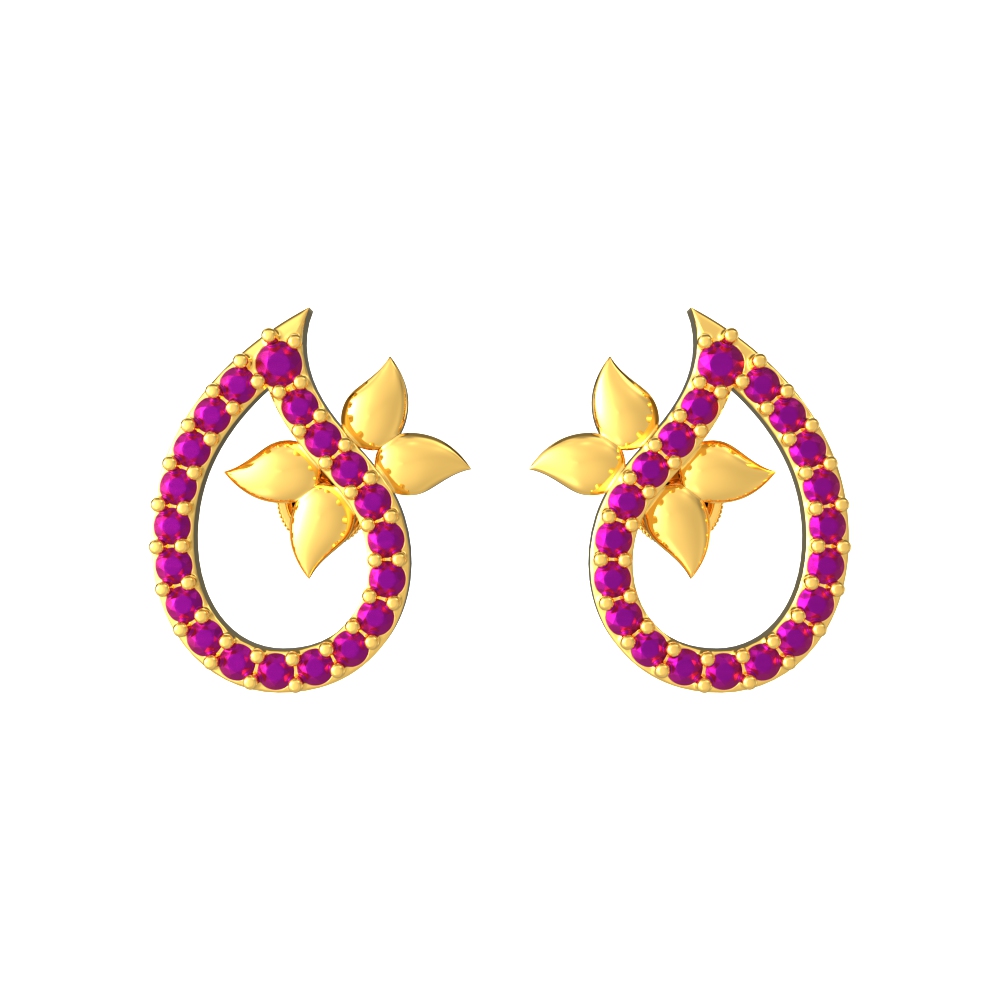 Chidambaram Covering - Gold Plated (micro) Earrings, Combo of 3 - Native  Things