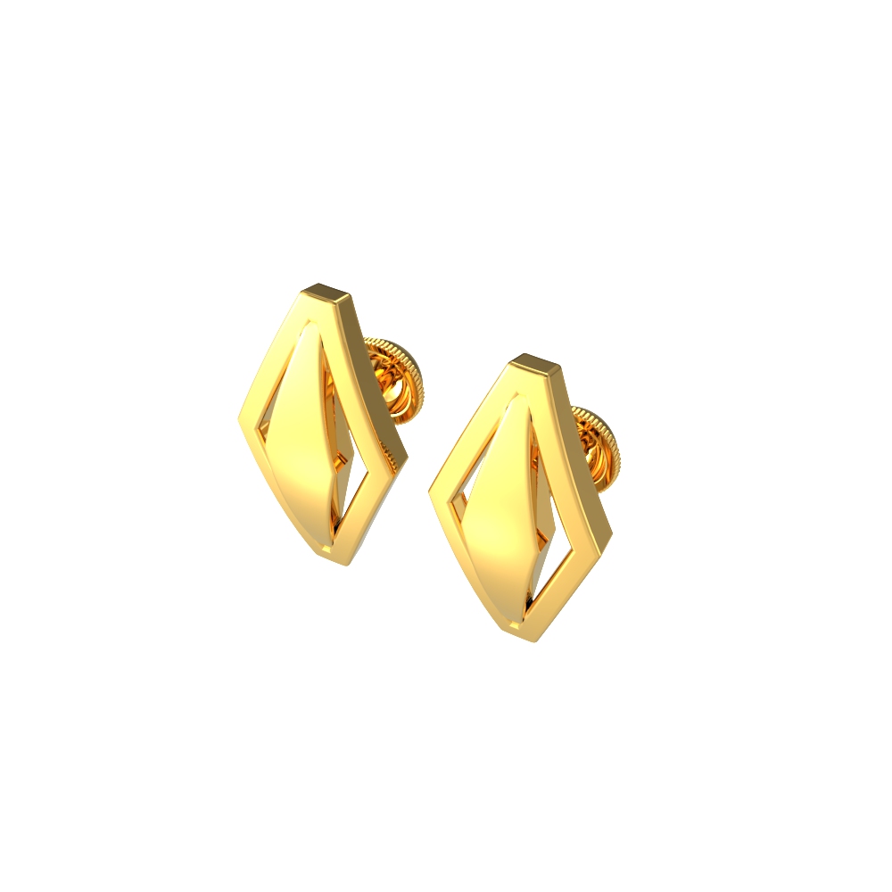 Stunning Gold Simple Earring