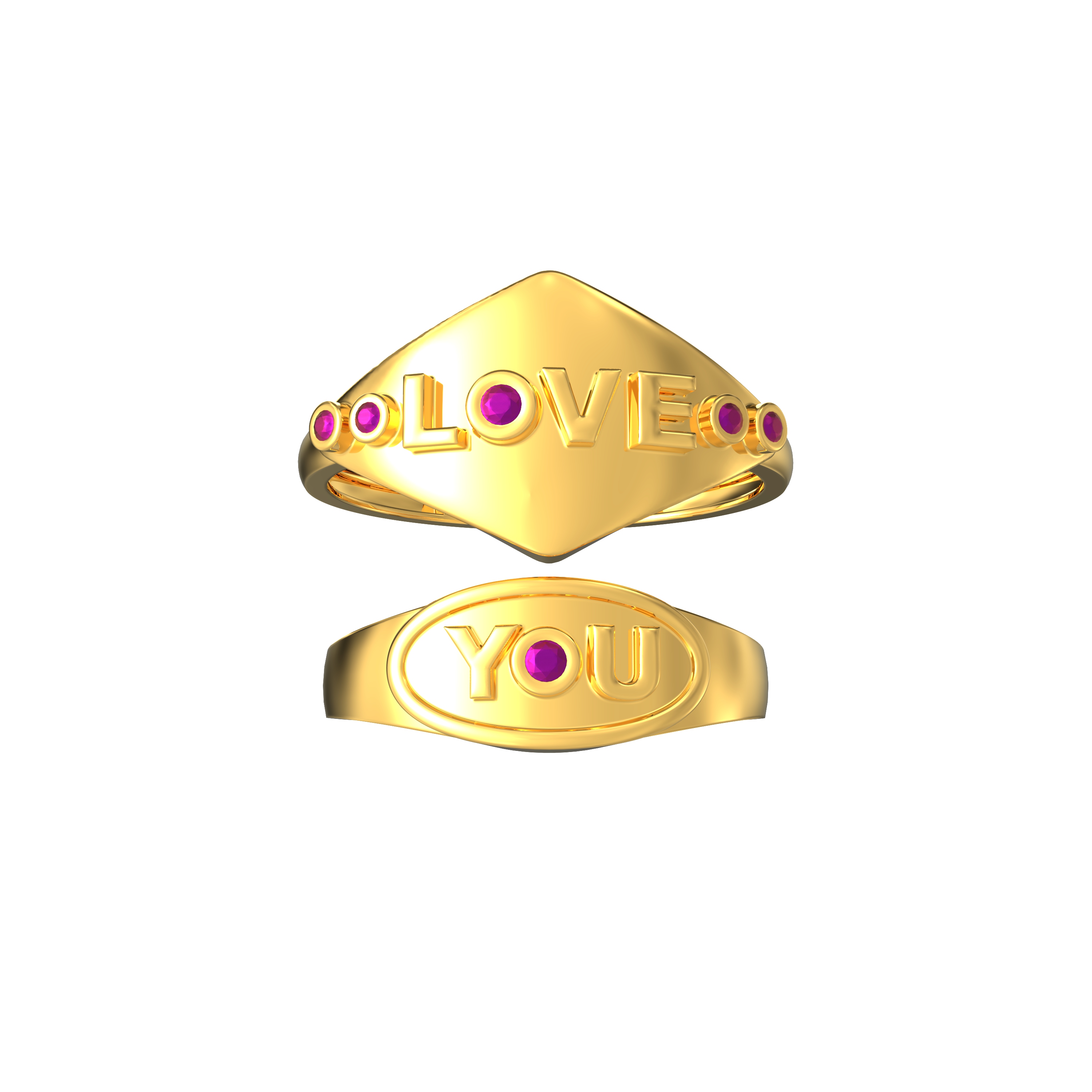 Trendy-Love-Couples-Gold-Ring