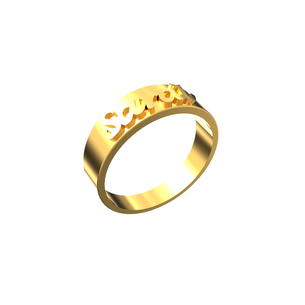 Ganesha Ganesh Ganpati God Mens Ring 22k Yellow gold Ring simple plain Ring  47 | eBay