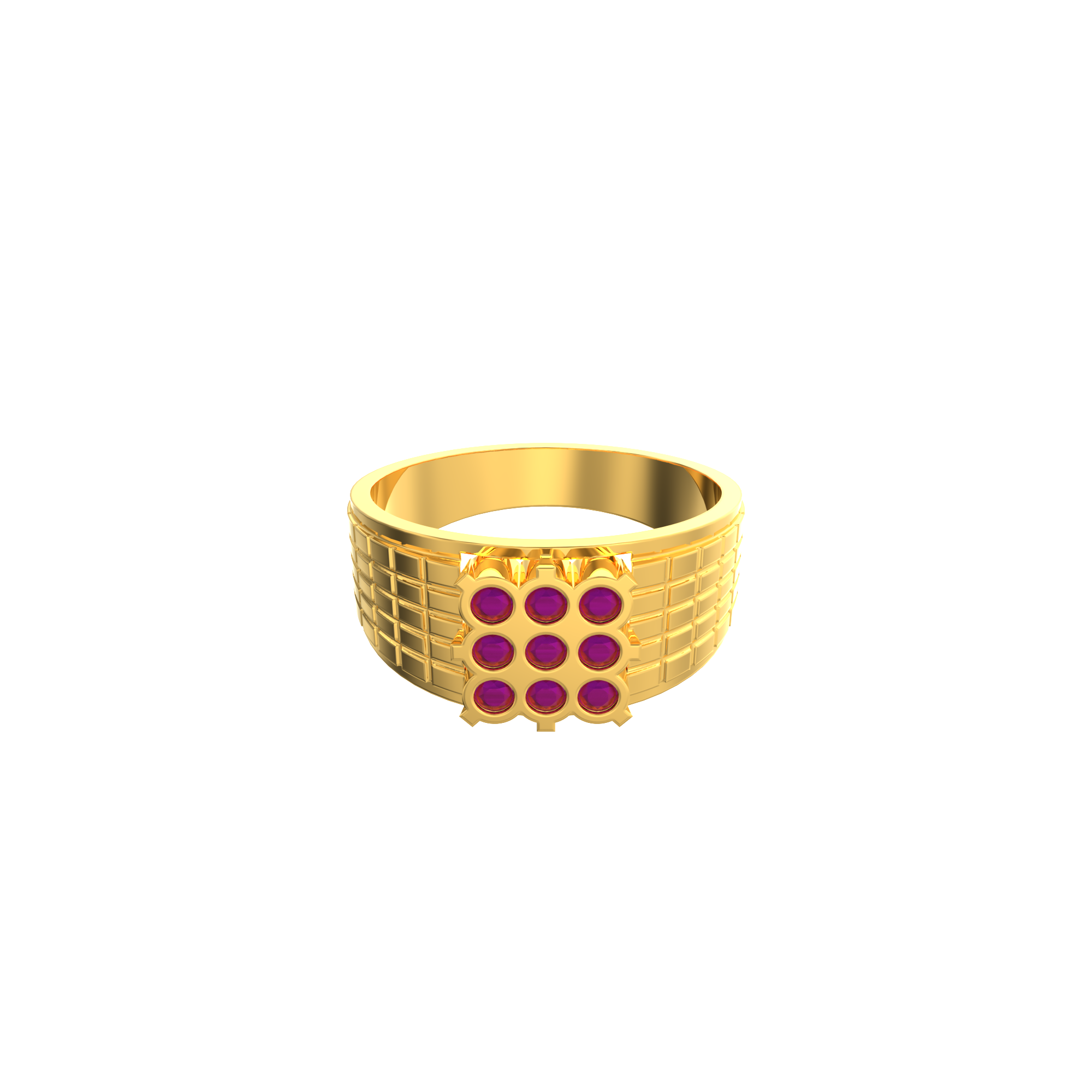 22k Heavy Gold Men's Ring