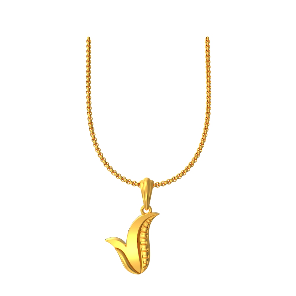 22k New Trendy Gold Pendant