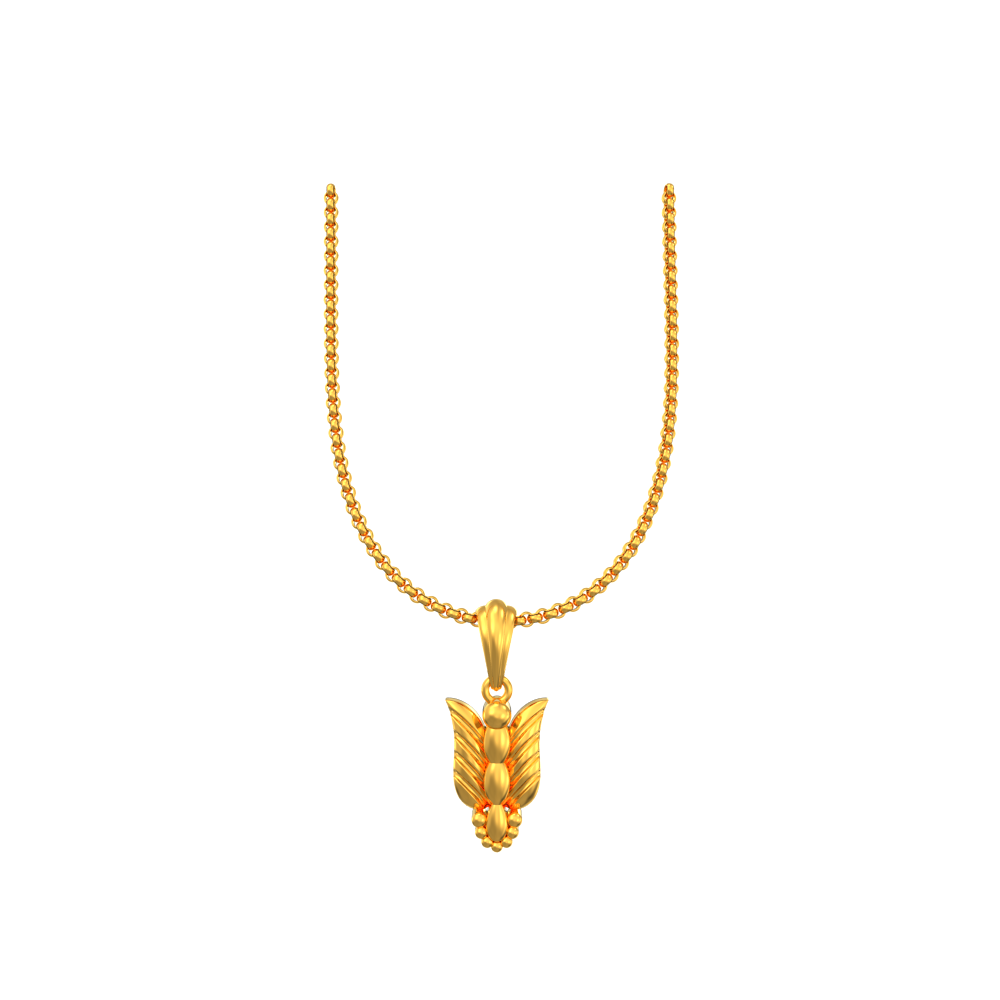 Light weight gold hot sale pendant design