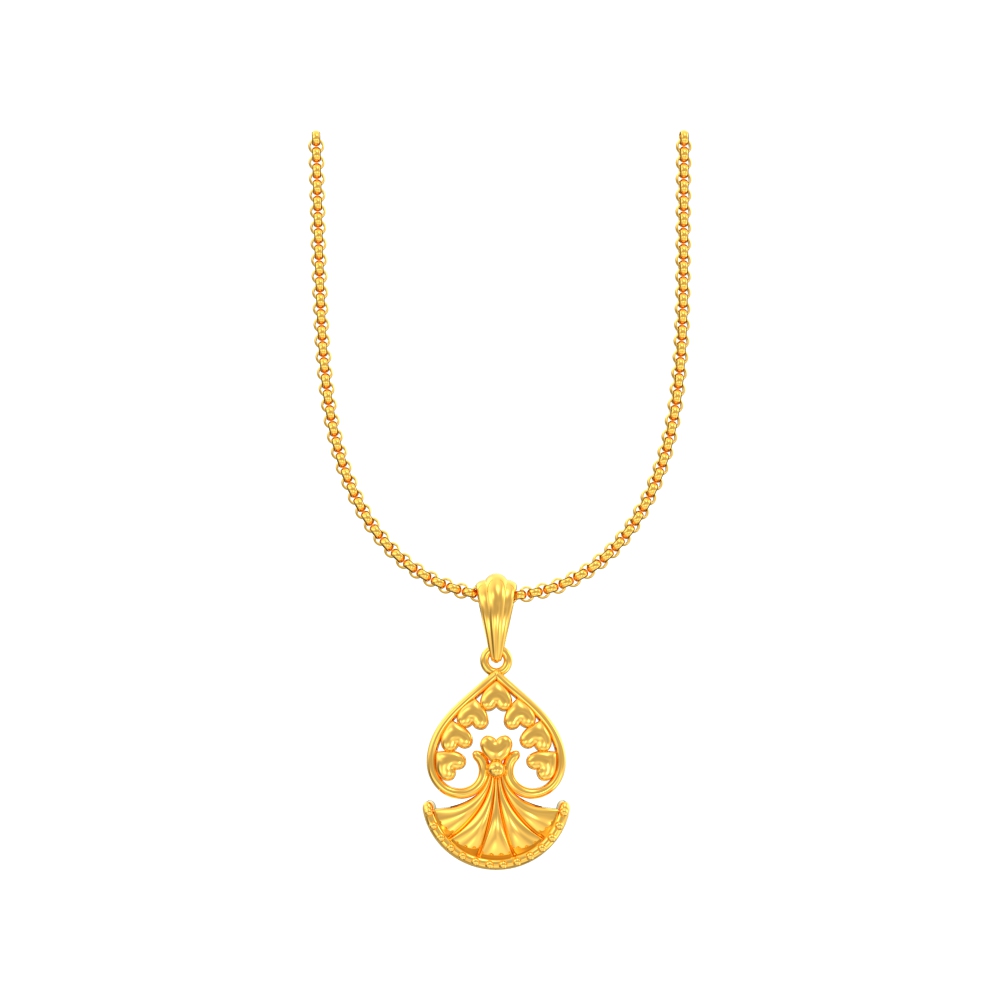 Ace Gold Pendant