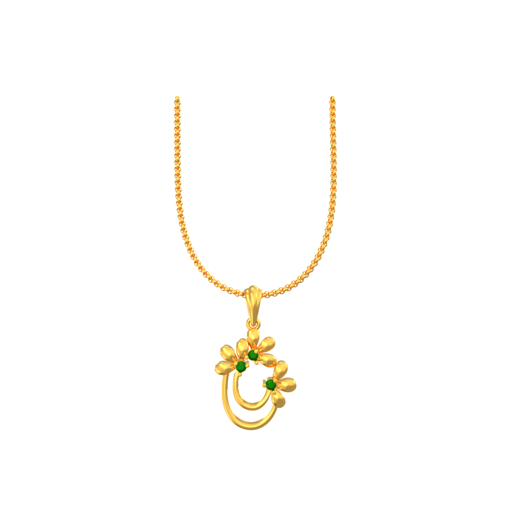 Adorable Gold Pendant