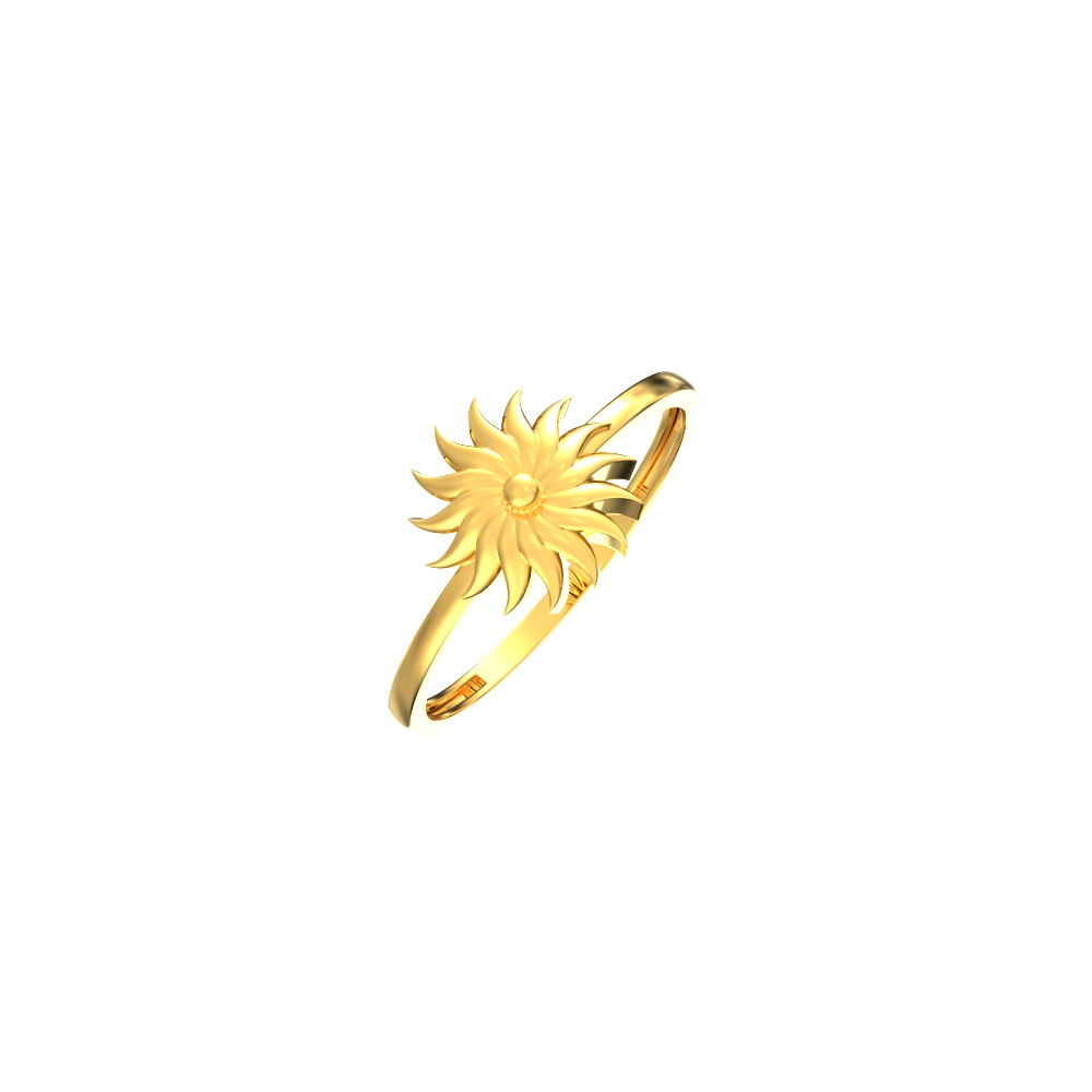 Best-Sun-Flower-Gold-Ring