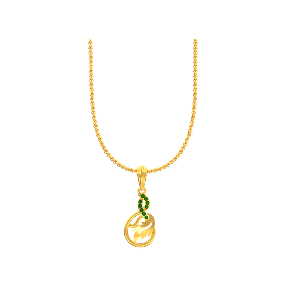 Bloomz Gold Pendant