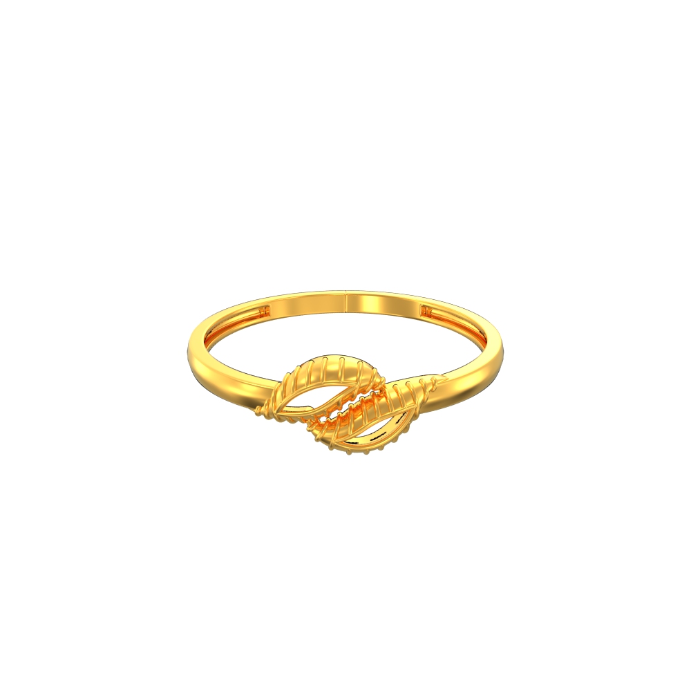 Charming-Leaves-Gold-Ring