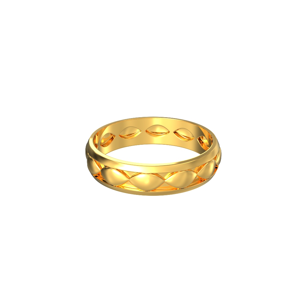 Chunky Engagement Gold Ring