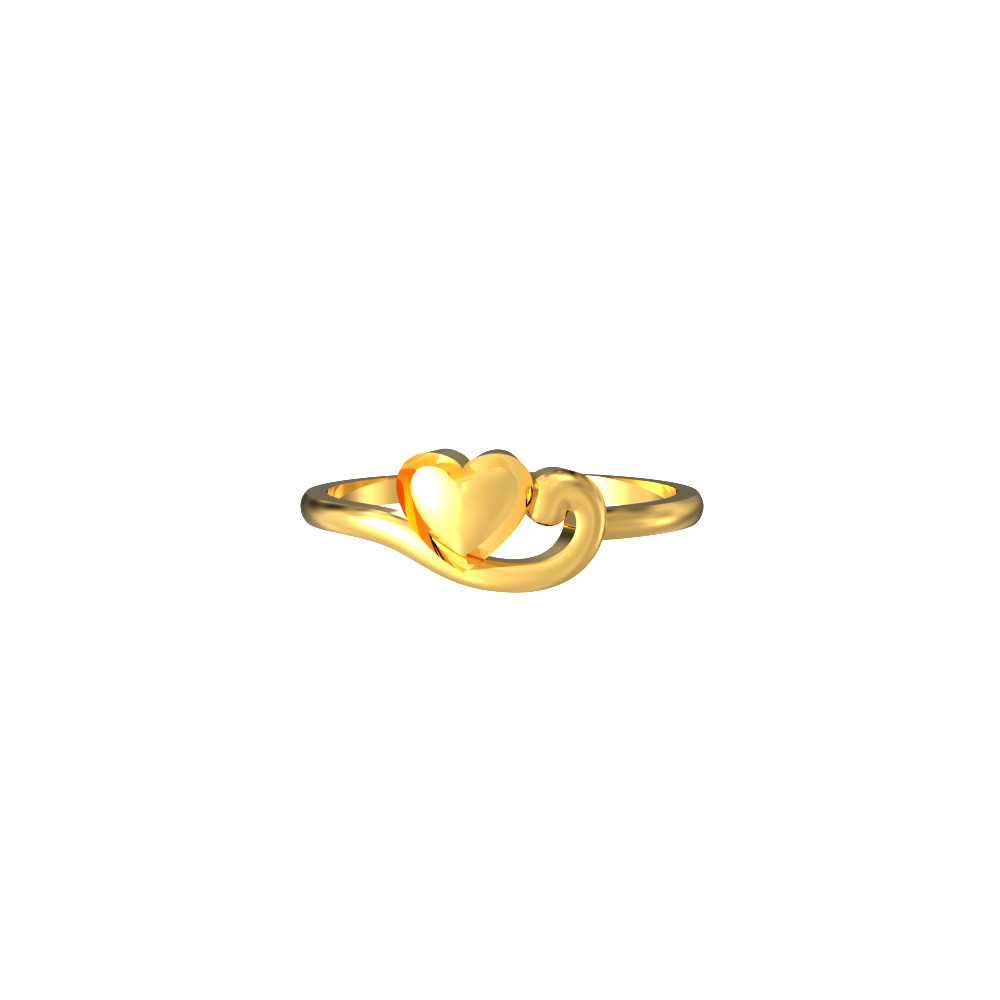 Crisp Heart Design Ring