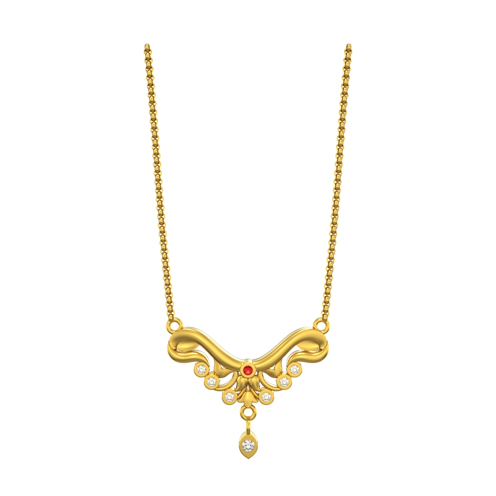 Curvy-Flowers-Gold-Pendant